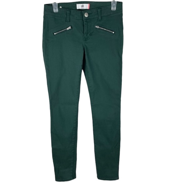 CAbi NEW Zip Skinny Hunter #3388 Size 2 NWT - Picture 2 of 10